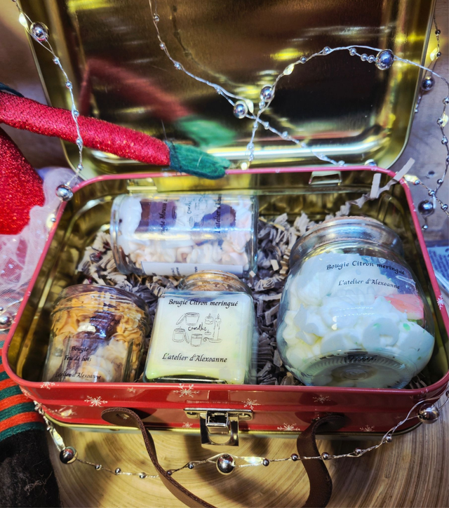 Coffret Bougies Noël
