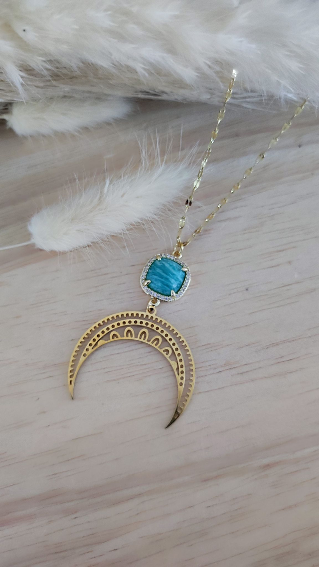 Collier "Lumière" Amazonite