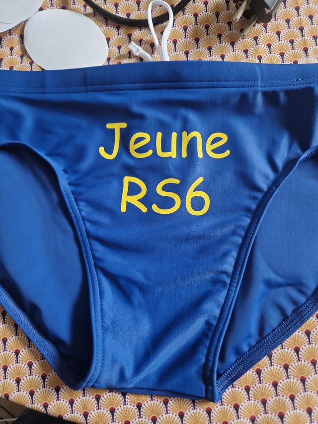 Slip de bain personnalisé 