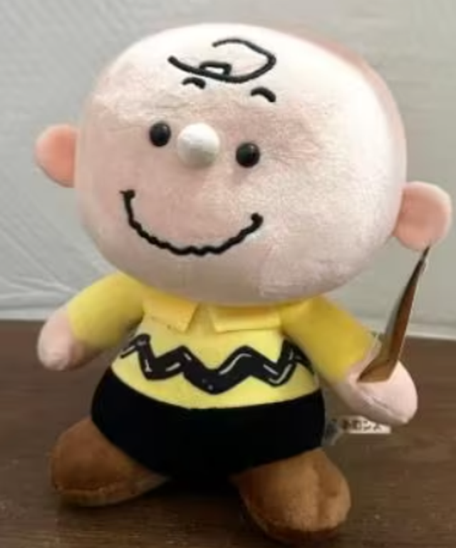 Snoopy pluche knuffel Charlie Brown (20cm)