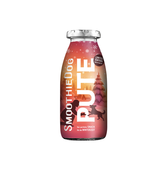'Pute' Hundesmoothie - Winteredition von Smoothie Dog