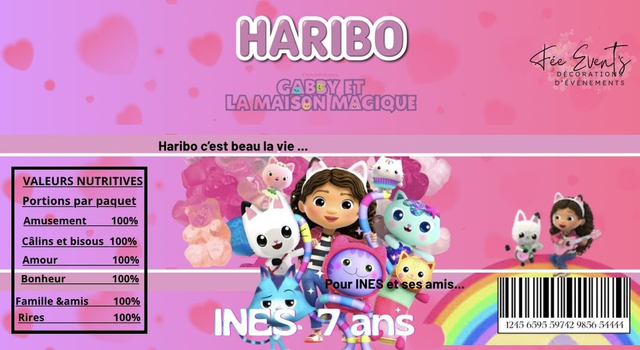 Papeterie gourmande "Haribo"