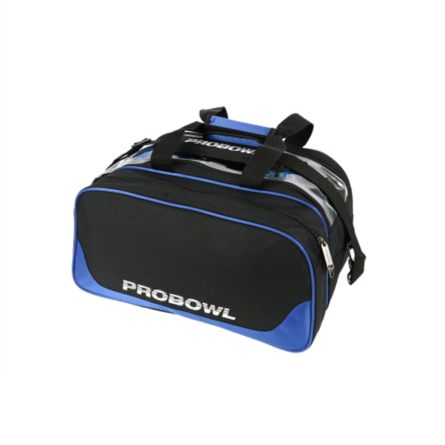 PROBOWL DOUBLE TOTE PLUS BLACK/BLUE
