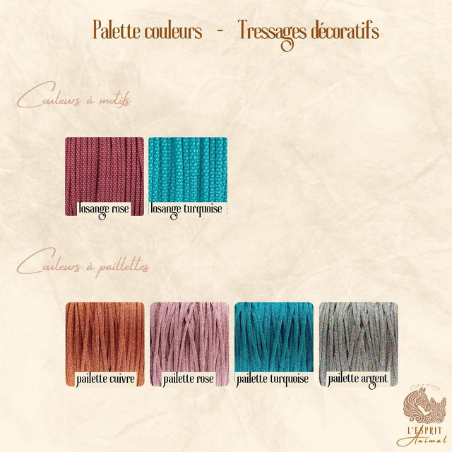 ❄️ Rênes fines "Arctique"