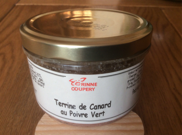 Terrine De Canard Au Poivre Vert 