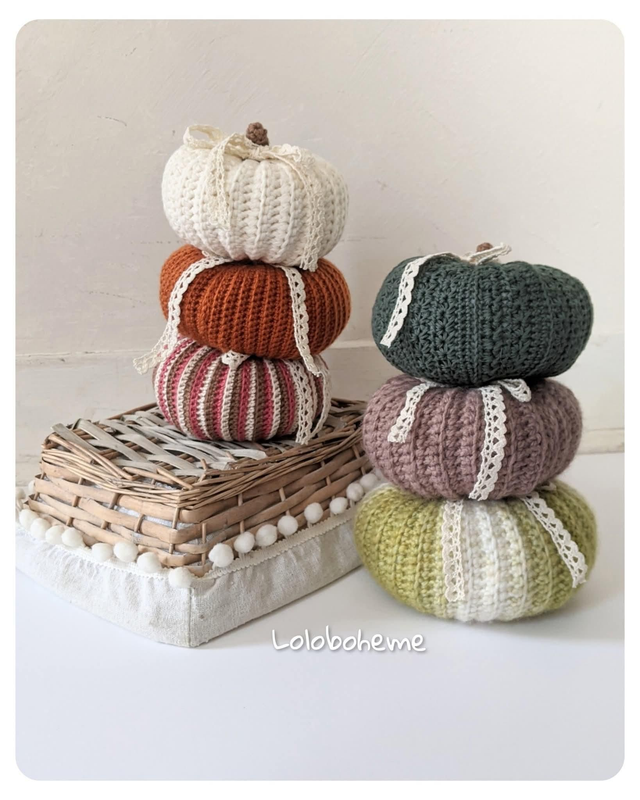 Citrouille en crochet