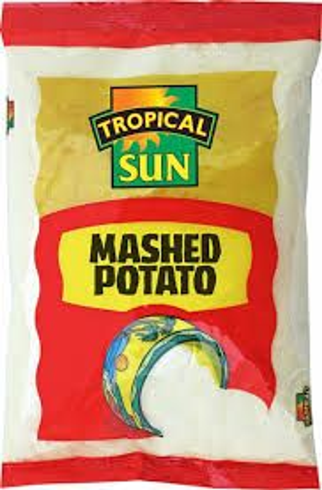 Tropical Sun mashed potatoes