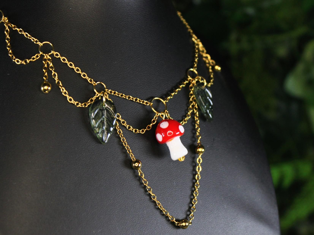 C0035 • Collier SPOREWEAVER'S GIFT gold