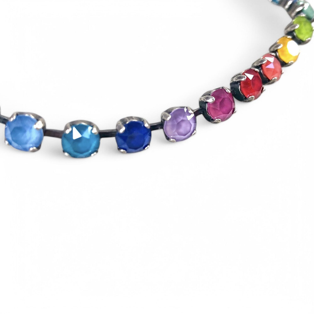 Armband DEVA KLASSIK SMALL Laquer Regenbogen Bunt