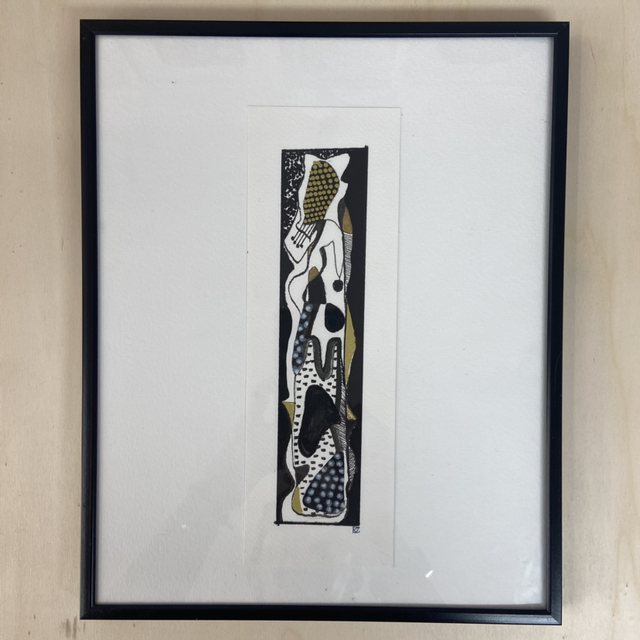 ART  MIXED MEDIA TNR007 ORIGINAL ART