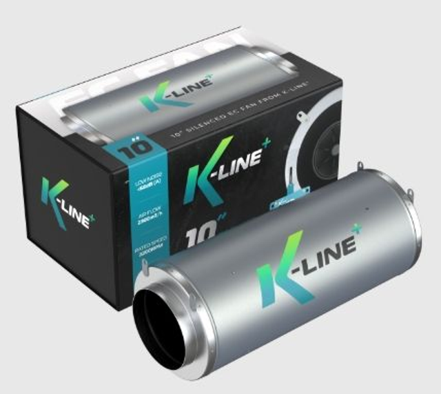 K-Line+ 10" Silent EC Fan 2300m3/h 