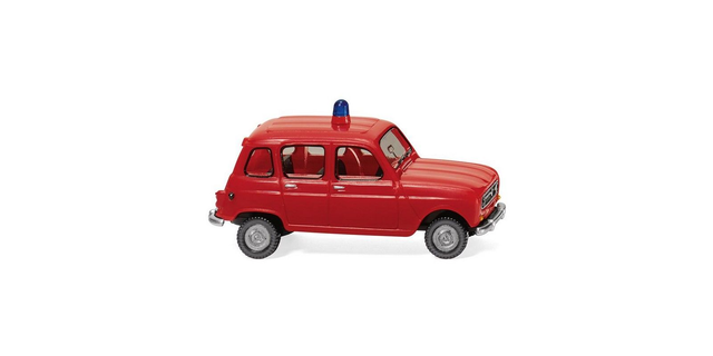 Renault 4L pompiers wiking 022447 H0