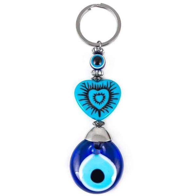 Evil Key Chain with Heart