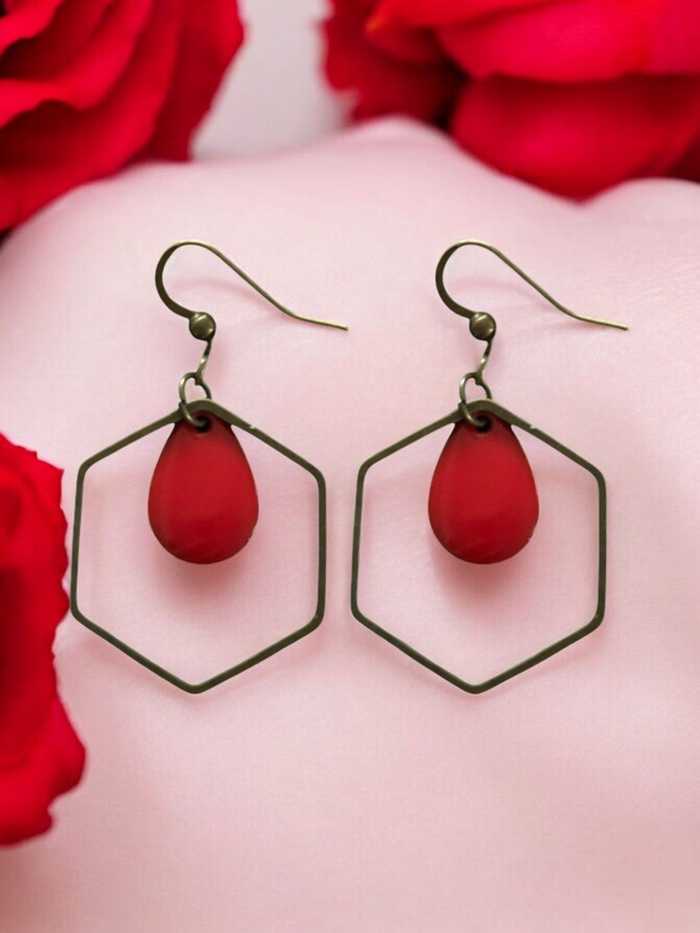 Boucles d'oreilles bronze ANAHITA