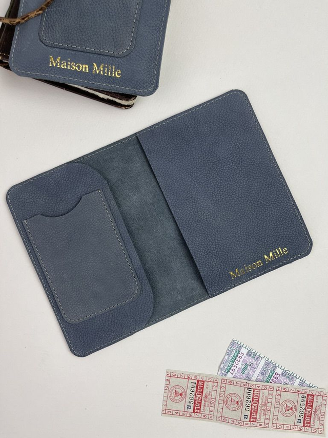 Protège-passeport livret cuir LE VOYAGEUR