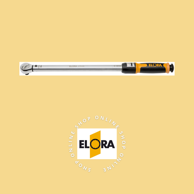 Drehmomentschlüssel 3/8", mit Nonius, 25-125 Nm, ELORA-2179-125