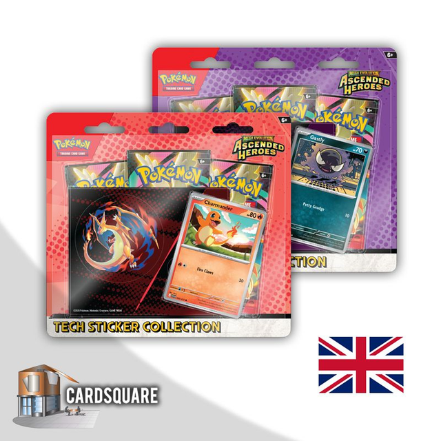 Pokémon - Ascended Heroes - Tech Sticker Collection