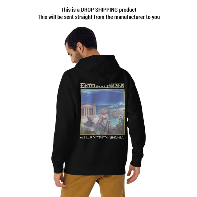 Entering Polaris - Atlantean Shores black hoodie