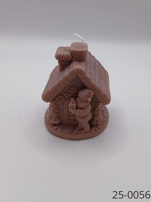 Lebkuchenhaus mit Figur