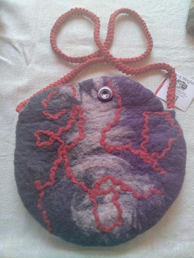 Sac feutré main FEU07013