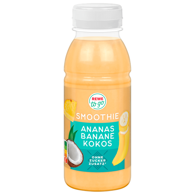 REWE to go Smoothie Ananas Banane Kokos