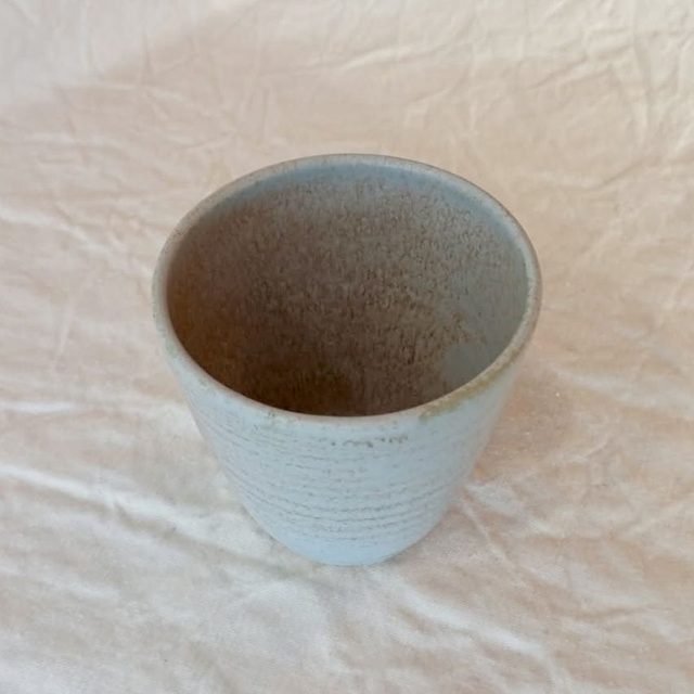 Gobelet vert antique