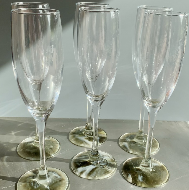 Flûtes à champagne personnalisées 