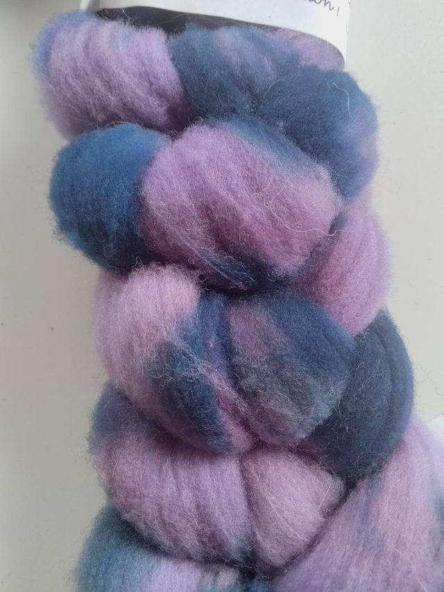 100% laine française teintée main Meche003