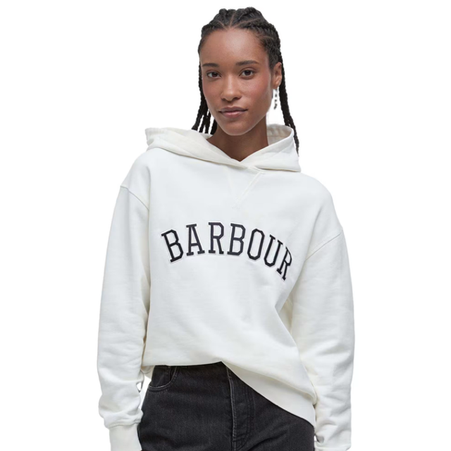 Barbour Northumberland Hoodie Cloud / Navy