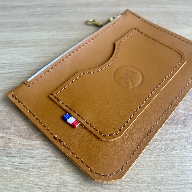 Porte cartes / porte monnaies miel