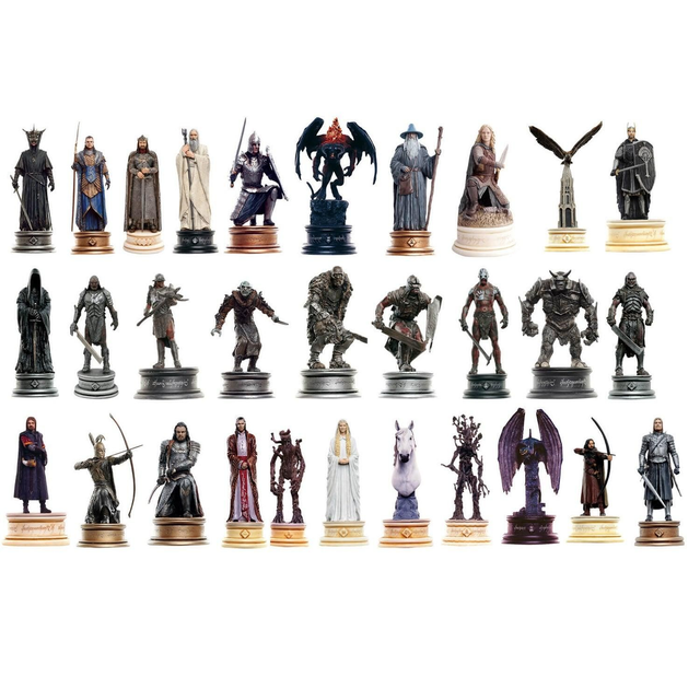 The Lord of the Rings: Eaglemoss Chess Piece Figures