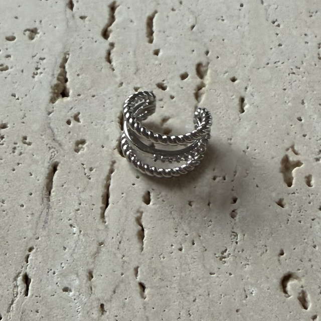 Earcuff zilver