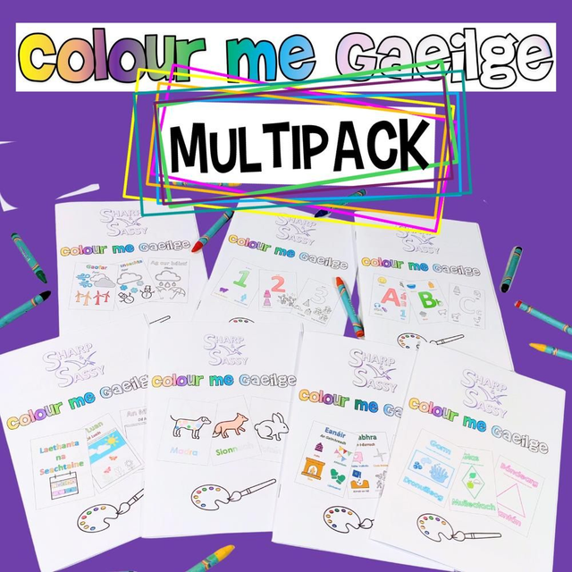 Multipack Colour Me Gaeilge (Set of 7)