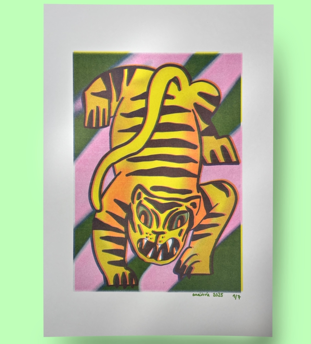 Tigre (Print Riso)