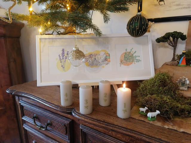 Triptyque "Provence"