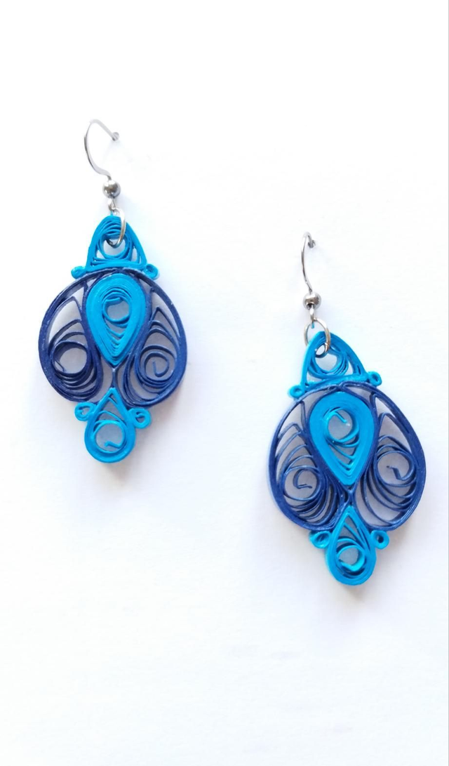 Boucle glamour bleue