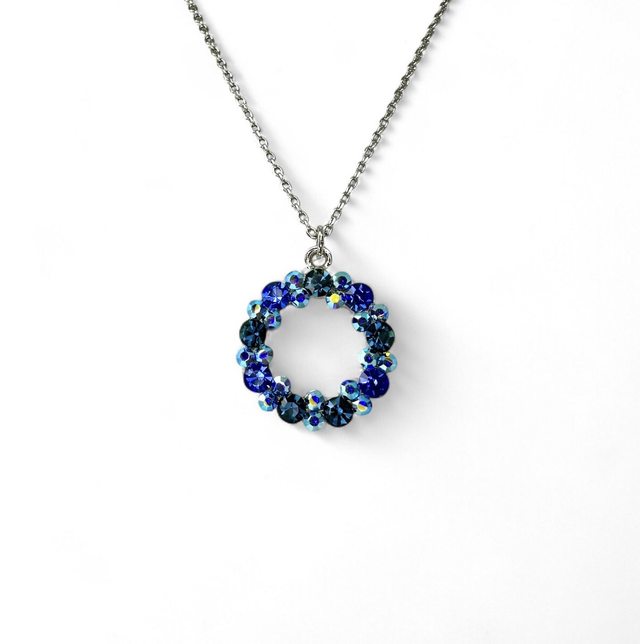 CIRCLE OF LIFE KETTE Königsblau, Blau