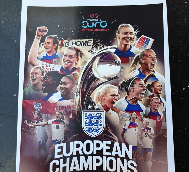 European Champions A4 Poster