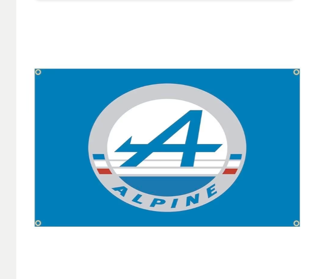 Grote vlaggen Alpine (150x90cm)