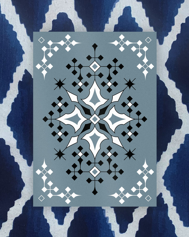 DENDRITIC MELODY #3 - CARTE POSTALE