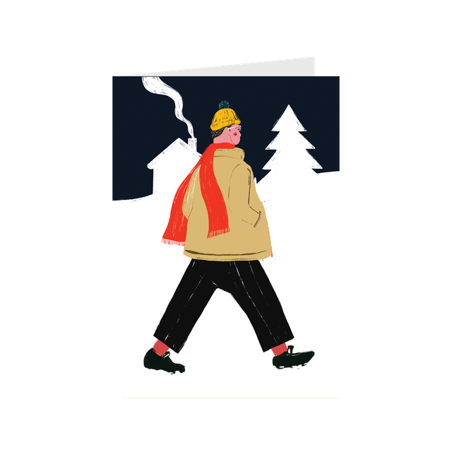 Card - Winter Walk
