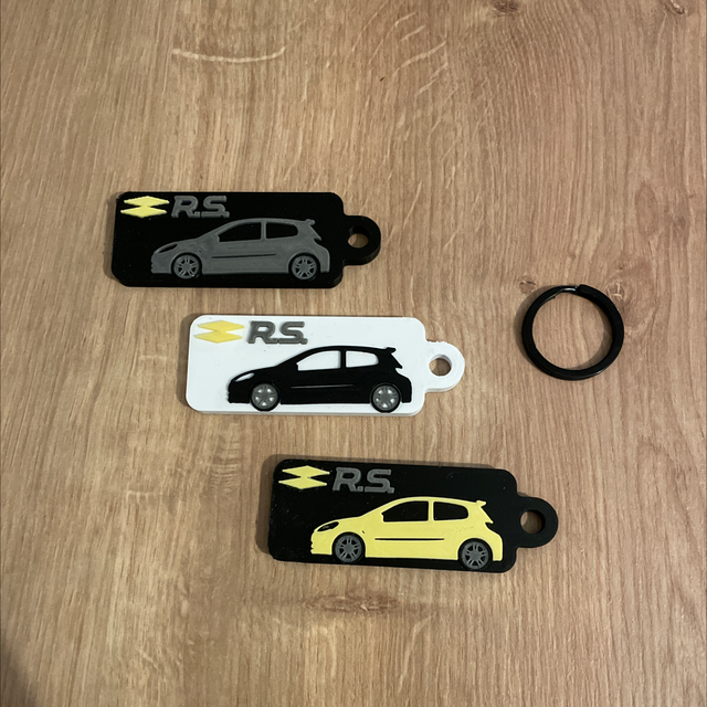 Porte clés Renault clio 3 RS 