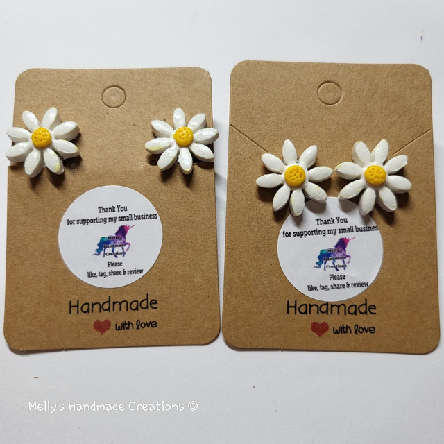 Daisy Flower Stud Earring Collection