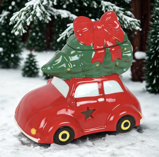 Classic Christmas wax melt burner