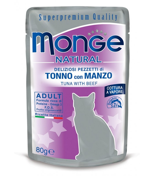 MONGE NAT BUSTA TONNO/MANZO