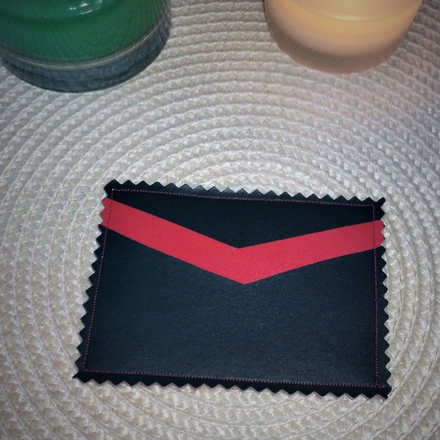 Porte cartes en simili cuir