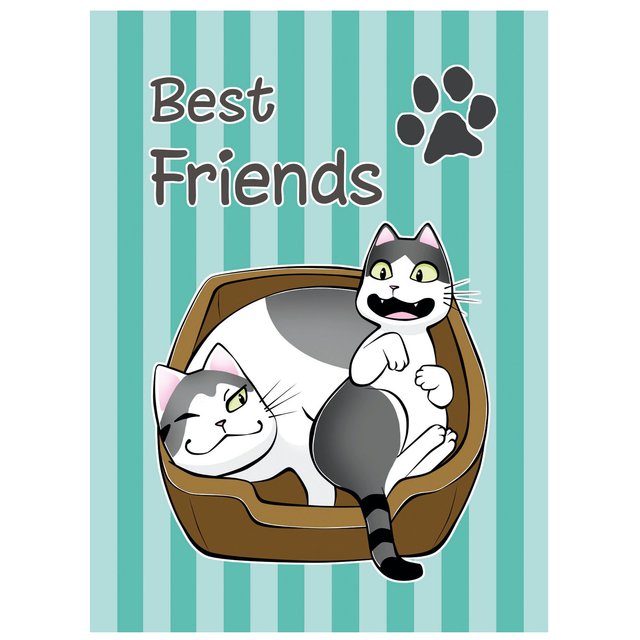 FeliDays - Magnetfolie "Best friends"