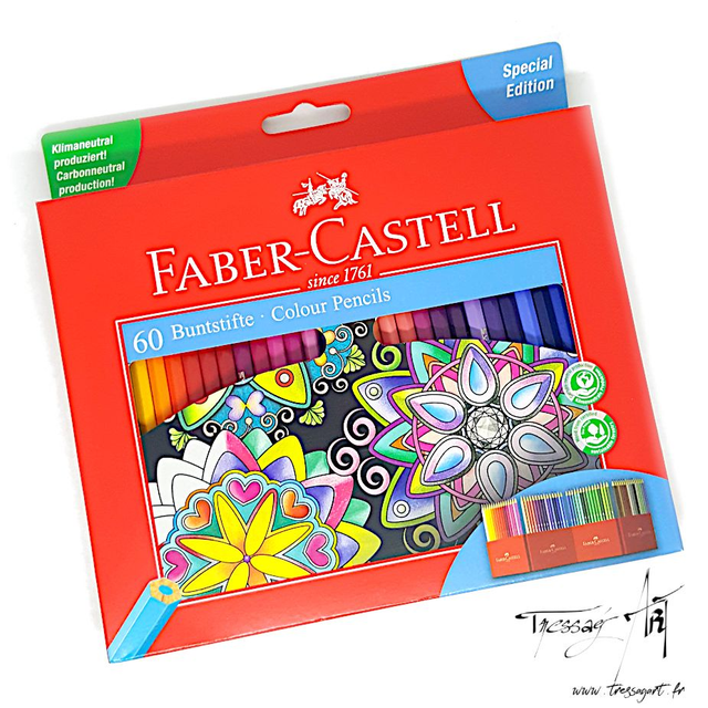 FABER CASTELL - CRAYONS COULEUR CHÂTEAU PAR 60 - FB005