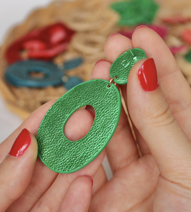 Iris • vert pailleté