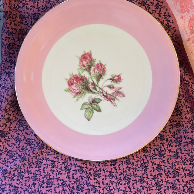 Grosser Rosenteller , Kuchenplatte 